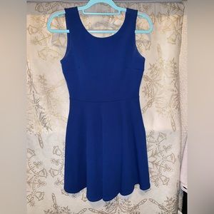 Dark blue dress